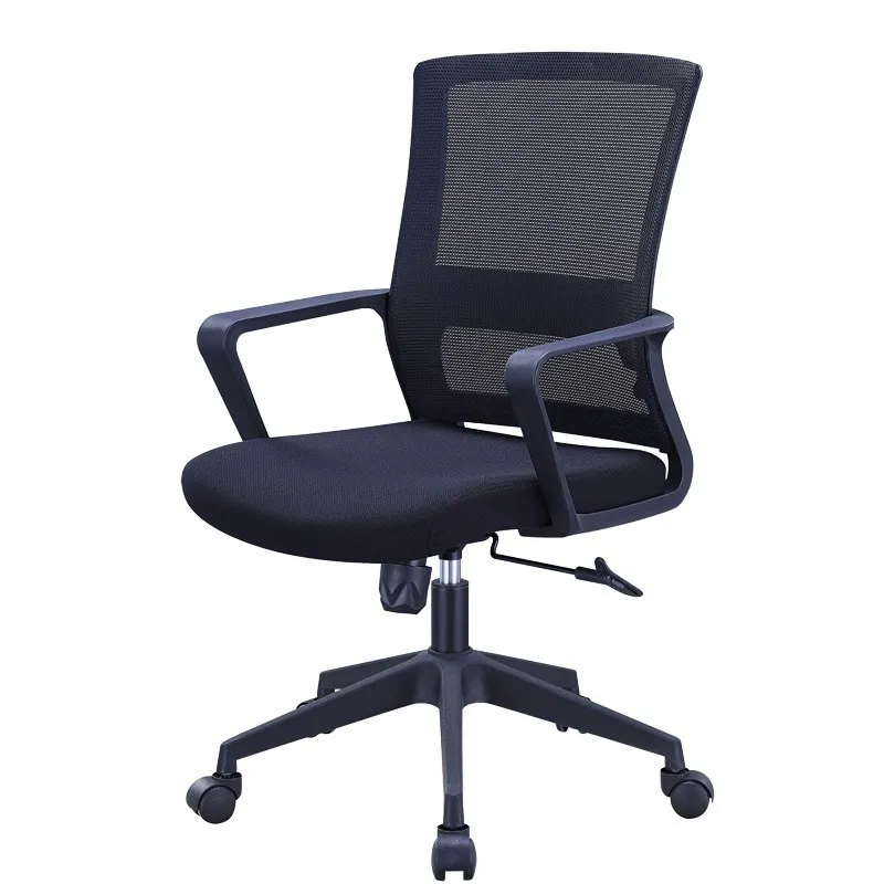 Mesh Office Chair, cadeira de mesa ergonômica com apoio lombar ajustável Comfort assento largo, High-Back Computer Dask Chair