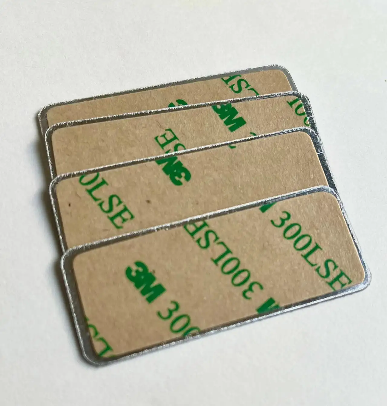 Custom Metal Asset Barcode Tag Label Serial Numbers Self Adhesive Asset Tag