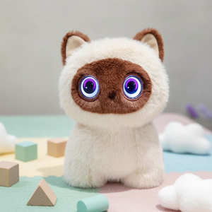 ตุ๊กตาหุ่นยนต์ AI พูดได้ ของเล่นอัจฉริยะ สอนภาษาอังกฤษ เสริมสร้างอารมณ์ ใช้เรียน ทำงาน พักผ่อน ให้ความสบาย ของเล่นแบบโต้ตอบ ตุ๊กตาแสนน่ารัก ของขวัญ - Product Image 1