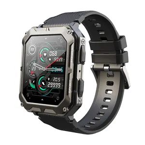 2024 Outdoor Sports Smartwatch C20 Pro 1.83inch Big Display BT Call 128MB Memory Heart Rate Monitoring C20 Pro Smart Watch