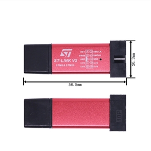 Module émulateur de prise USB ST-Link V2 stlink mini STM8 STM32 ST LINK avec couvercle pour téléchargement et programmation - Product Image 5