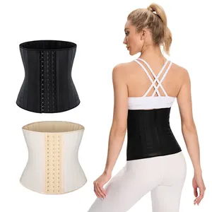 fajas colombianas Gym Sports Everyday After Birth Steel Boned latex corset women waist trainer