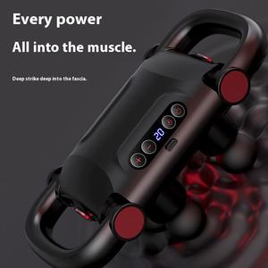Pistola de Masaje Eléctrica Profesional de 6 Cabezales con Logotipo Personalizado, el Mejor Masajeador de Tejido Profundo para Fascia y Pies - Product Image 5