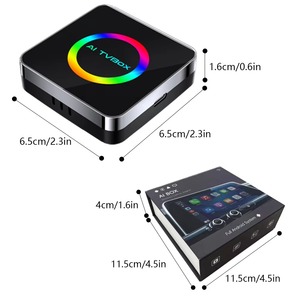 Boîtier adaptateur automatique sans fil AI CarPlay Android 4GB64GB pour Android 13 pour iOS convertit la configuration filaire en voiture sans fil - Product Image 6