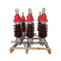 Desconectador de Alta Tensión para Exteriores GW4-40.5 |   Interruptor Trifásico de 40.5kV 1250A 31.5kA 50/60Hz, Acero y Cobre, Xubian