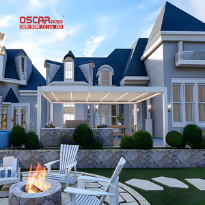 Pérgola Patio <span class=keywords><strong>de</strong></span> <span class=keywords><strong>madera</strong></span> Venta caliente Cobertizo Gazebo <span class=keywords><strong>de</strong></span> alta calidad Pérgola <span class=keywords><strong>de</strong></span> aleación <span class=keywords><strong>de</strong></span> aluminio barata - Product Image 2