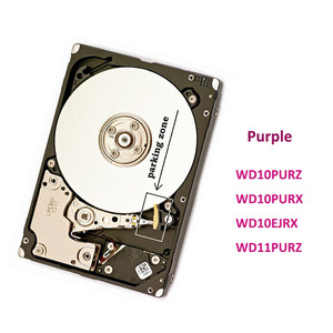 ฮาร์ดดิสก์เดสก์ท็อปสำหรับขายส่ง สีม่วง WD10EJRX 1TB 3.5 นิ้ว SATA 5400 RPM 64MB ฮาร์ดดิสก์แบบมีระบบความปลอดภัย สำหรับ NVR DVR จัดเก็บวิดีโอ - Product Image 1