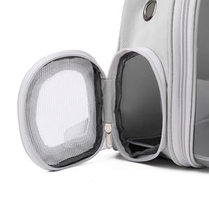 Sac à dos pour animaux de compagnie sac à dos pour animaux de compagnie plein espace sac à dos extensible de <span class=keywords><strong>luxe</strong></span> sangle de sécurité boucle chien sac de voyage pour chaton - Product Image 5