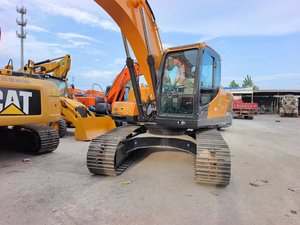 Excavadora de orugas Hyundai de 22 toneladas usada, máquina de construcción original con bomba y caja de cambios de motor Cummins, de Corea, con motor Cummins - Product Image 6