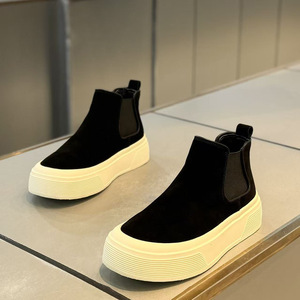 Scarpe da Uomo Alte alla Caviglia Modelli Autunno Inverno in Pelle Felpata Traspiranti Calde alla Moda Casual Versatili Stile di Alta Gamma - Product Image 2