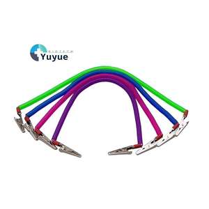 Pinces à bavoir dentaires flexibles à ressort - Pinces à foulard multicolores à double extrémité pour la <span class=keywords><strong>fixation</strong></span> des serviettes des patients en clinique dentaire - Product Image 1