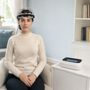 Stimulateur cérébral TMS pour clinique, facile à utiliser, soulagement de l'autisme et de l'insuffisance cérébrale, équipement de soulagement de la douleur centrale, Classe II - Product Image 1