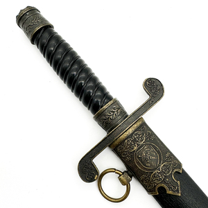7007R Épée Ornée Style Européen Lame Terne Collection Cadeau Renaissance Foire Cosplay Épée Courte Historique avec Fourreau - Product Image 3