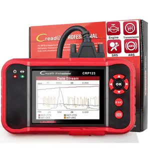 推出X431 CRP123汽车扫描仪OBD OBDII发动机ABS SRS变速器汽车诊断工具机