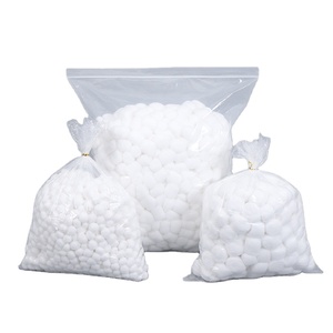 Bolas de Algodón Médicas Multiusos, Paquete a Granel de 1000 Piezas, Tamaño Mediano, Esterilizadas, Empaquetadas, Certificación CE Clase I, <span class=keywords><strong>para</strong></span> <span class=keywords><strong>Aplicar</strong></span> Tónico o Loción - Product Image 2