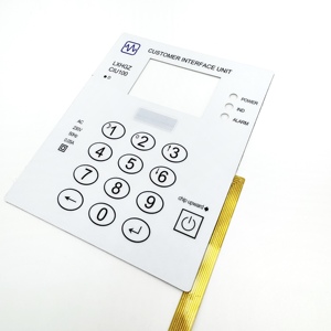 OEM Manufacturer Membrane <strong>Keyboard</strong> Faceplate Good Price Membrane <strong>Switch</strong> <strong>Keyboard</strong> <strong>Panel</strong> - Product Image 5