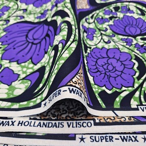 New G.TP chất lượng cao phi sáp vải chất liệu cotton Ghana ankara khối in Batik cho may Áo sơ mi và túi xách cho cô gái - Product Image 5