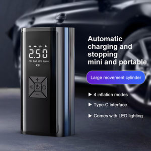 משאבת ניפוח אלחוטית ניידת צמיג נטענת דיגיטלית אוטומטית נטענת דיגיטלית אוטומטית משאבת ניפוח צמיגי רכב - Product Image 2