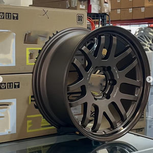 RCSR Jantes en alliage d'aluminium forgé Nouveau modèle 05x Te37xt ALAP 07x <span class=keywords><strong>17</strong></span>-19 Bronze Noir 5x100 114.3 5x120.65 Adapté pour GT86 Tout-terrain - Product Image 4