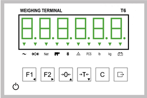 सिल्वेनस स्टेनलेस स्टील चांदी के नेतृत्व वाले इलेक्ट्रॉनिक वजन पैमाने सूचक t60 c3 सटीकता 220v 2.3 किलोग्राम ओएम/ओडम - Product Image 6