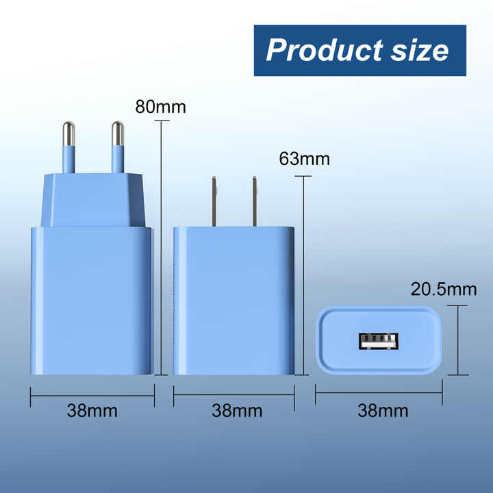 20W Fashion Popular Package of PD USB C Quick Charger 3.3FT/1M Dual C Nylon Braided Fast Charging Cable Bulk Sell