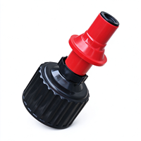 Bouchon de bec verseur auto-ventilant anti-fuite pour bidon jerrycan en plastique HDPE, pour essence, diesel, produits chimiques, vente en gros