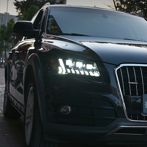 Faro a LED per Auto con Lente Proiettore, Segnale DRL, Lampada Frontale per <span class=keywords><strong>Audi</strong></span> <span class=keywords><strong>Q5</strong></span> 2008-2018, <span class=keywords><strong>Accessori</strong></span> Auto, Potenza 36W - Product Image 5