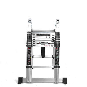 Échelle d'escalade robuste et fiable pour électriciens et ouvriers de maintenance, échelle en bambou en alliage d'aluminium léger - Product Image 2