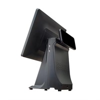 Terminal de sistema pos para restaurantes, dispositivo con pantalla táctil de 15,6 pulgadas, i3, 128GB, cajero