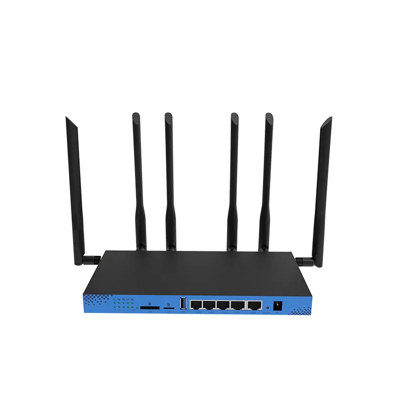 HUASIFEI WG1608D-M 4G5G M.2 yuvası hücresel Gigabit yönlendirici ile çift bant (2.4GHz-5.8GHz) WiFi