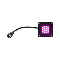 Lampe de polymérisation UV sans ombre SU-202035A, LED UV linéaire avec zone d'irradiation de 20x20mm, plage de longueur d'onde 360-420nm, télécommande