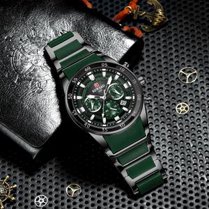 REWARD 81011M Reloj Deportivo de Silicona de Cuarzo para Hombre, Resistente al Agua, con Calendario, Cronógrafo, Luminoso, Reloj Masculino - Product Image 5