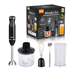 Mixeur Alimentaire Manuel Domestique, Appareil de Cuisine à Lames en Acier Inoxydable, Idéal pour Jus Rapides, Légumes, Riz et Pâtes - Product Image 6