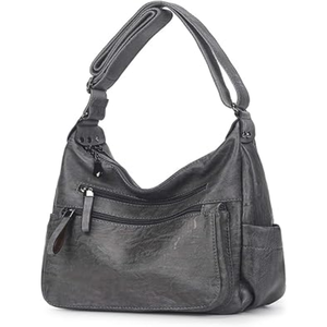 Elegant PU Women's <b>Tote</b> <b>Bag</b> <b>With</b> Zipper Closure And Multiple <b>Pockets</b> For Daily Use - Product Image 3