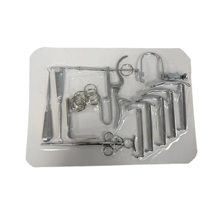 Nhà Máy Giá tiện ích kẹp rhinoplasty phẫu thuật thiết lập tonsillectomy khay cho chuyên nghiệp sử dụng phẫu thuật - Product Image 1