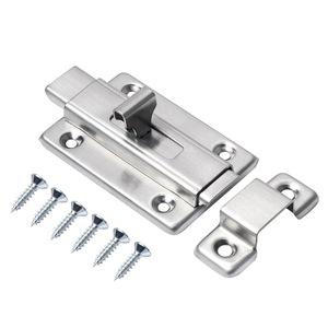 Modern Design 304 Stainless Steel Double-Headed Manual <b>Latch</b> Hotel 2inch 3inch Left Right Bedroom Toilet Sanitary Door - Product Image 1