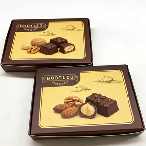 Scatola di Carta Personalizzata Ecologica per Imballaggio di Biscotti e Snack da <span class=keywords><strong>Asporto</strong></span> - Product Image 3