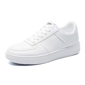 Zapatos Blancos Transpirables de Nuevo Estilo para Hombre, Modernos y Versátiles, con Suela Gruesa, Deportivos y Casuales, para Caminar - Product Image 1