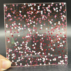 3MM <span class=keywords><strong>5MM</strong></span> 8MM diverses poudre d'oignon irrégulière <span class=keywords><strong>plaque</strong></span> acrylique paillettes colorées plexiglas porte-clés coloré ornements de bureau suspendus - Product Image 5