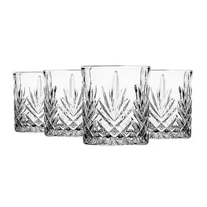 Vasos de whisky francés DOF, vaso de vidrio para vodka, 12Oz, 2225