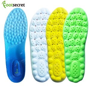 Solette per scarpe pesanti da uomo in pu super morbido cuscino da massaggio <span class=keywords><strong>suola</strong></span> <span class=keywords><strong>memory</strong></span> <span class=keywords><strong>foam</strong></span> 4d tecnologia cloud solette sportive e comfort - Product Image 3