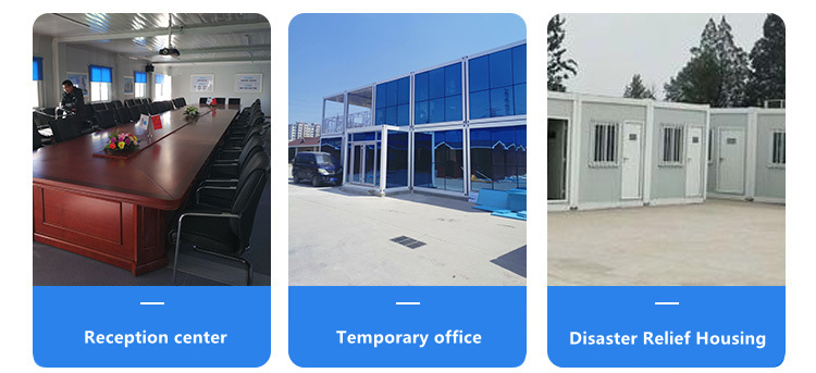 160square Sandwich Panel Flat Pack Prefab House Office