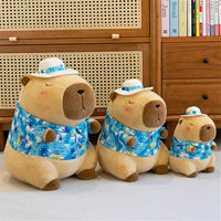 Peluche 14 pouces Kawaii Summer Water Cochon d'Inde Peluche Jouet en peluche Cadeaux