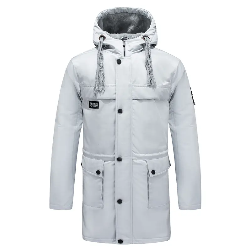 Custom Bumper Blazer Men Coat Para Hombre Jacket Manteau Homme Long Winter Warm Jacket For Man