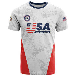 T-shirt de football Samoa Américaine à imprimé intégral 2026 – T-shirt décontracté à manches courtes pour homme, motif polynésien, USA - Product Image 3