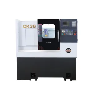 CK36 CK46 torno CNC preço da máquina de metal torno poder 12 trocador de ferramentas automático torno cnc torre