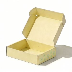 High Quality Recycled Materials Corrugated <b>Paper</b> Box Packaging Custom Luxury Clothing <b>Boxes</b> for Skin Care Serum Rectangle Shape - Product Image 4