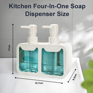 Máy phân phối nhựa hai mặt dành cho xà phòng lỏng và sữa tắm - Hệ thống phân phối bọt với thiết kế bóp ergonomically - Product Image 2