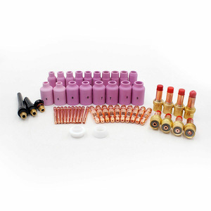 Antorcha de soldadura TIG WP17 18 26 Serie, juego de 51 piezas con cilindro de gas y kit de copa de vidrio para soldadura con argón - Product Image 3