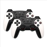 Manette de jeu sans fil 2,4 GHz 029D double joueur, un pour deux, antidérapante pour Android TV BOX PC, faible latence